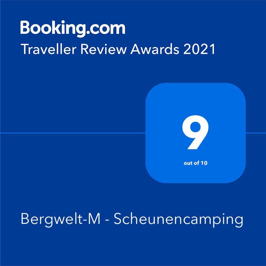 Bergwelt-M - Scheunencamping Schröcken Zewnętrze zdjęcie